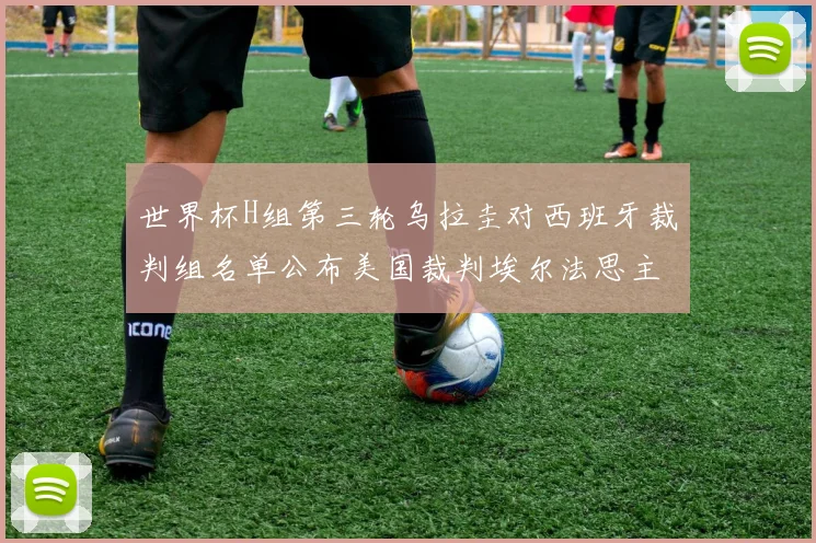 世界杯H组第三轮乌拉圭对西班牙裁判组名单公布美国裁判埃尔法思主裁判